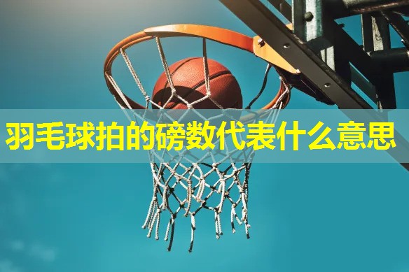 羽毛球拍的磅数代表什么意思